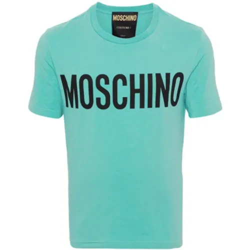 Stylishe T-Shirts für Männer und Frauen , Herren, Größe: M - Moschino - Modalova