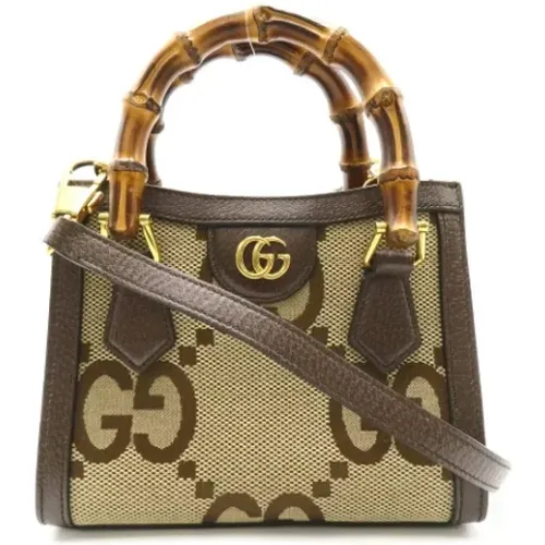 Pre-owned Canvas gucci-bags , female, Sizes: ONE SIZE - Gucci Vintage - Modalova