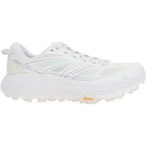 Low-Top Sneakers with Graphic Print and Reflective Details , male, Sizes: 7 1/2 UK, 9 1/2 UK, 8 UK, 7 UK, 6 1/2 UK, 10 1/2 UK, 10 UK, 8 1/2 UK, 6 UK - Hoka One One - Modalova