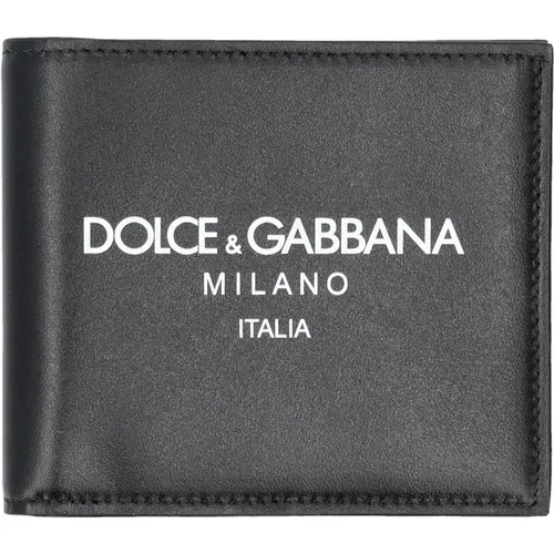 Logo Wallet Stylish Minimalist Design , male, Sizes: ONE SIZE - Dolce & Gabbana - Modalova