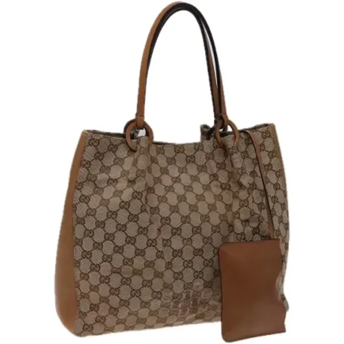 Pre-owned Canvas totes , female, Sizes: ONE SIZE - Gucci Vintage - Modalova