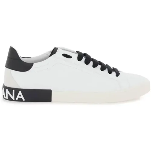 Nappa Leder Portofino Sneakers,Stylische Sneakers - Dolce & Gabbana - Modalova