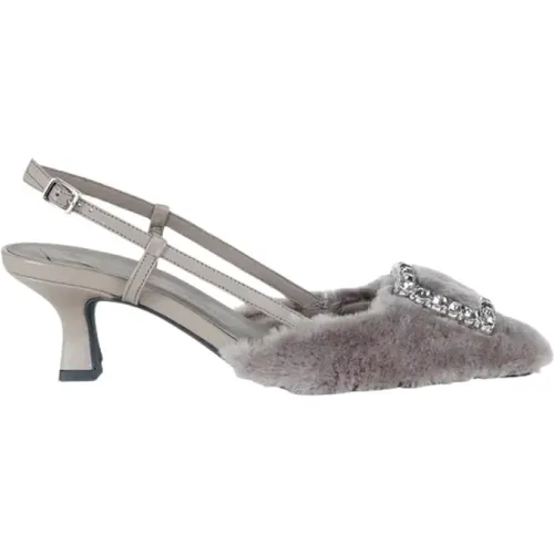 Ecopelliccia Slingback Juwel Flache Schuhe - Roberto Festa - Modalova