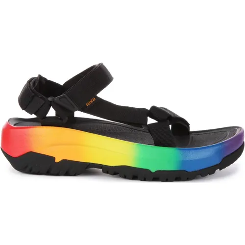 Rainbow Platform Sandal , female, Sizes: 7 1/2 UK, 6 1/2 UK - Teva - Modalova