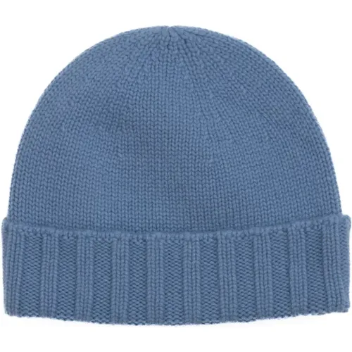 Kaschmir Blaue Beanie Mütze Geschenkbox - Drumohr - Modalova