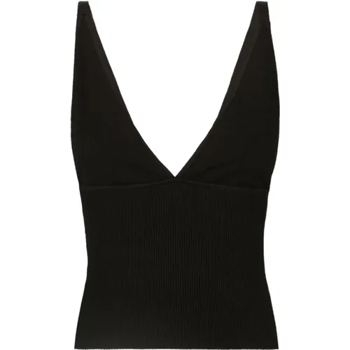 Schwarzes Top für Frauen - Dolce & Gabbana - Modalova