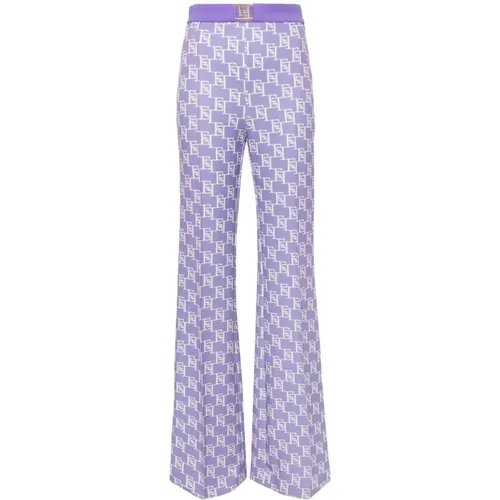 Stylish Pants , female, Sizes: L, XL - Elisabetta Franchi - Modalova