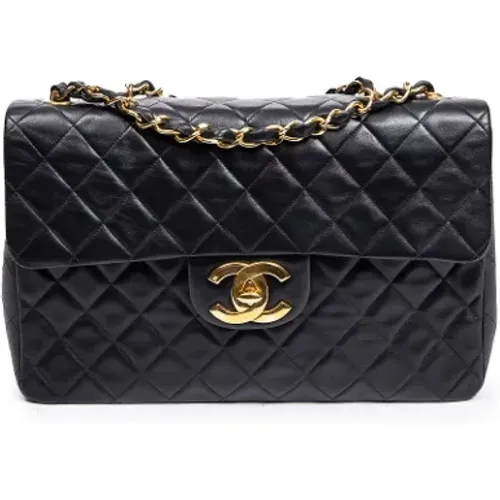 Pre-owned Leather chanel-bags , female, Sizes: ONE SIZE - Chanel Vintage - Modalova