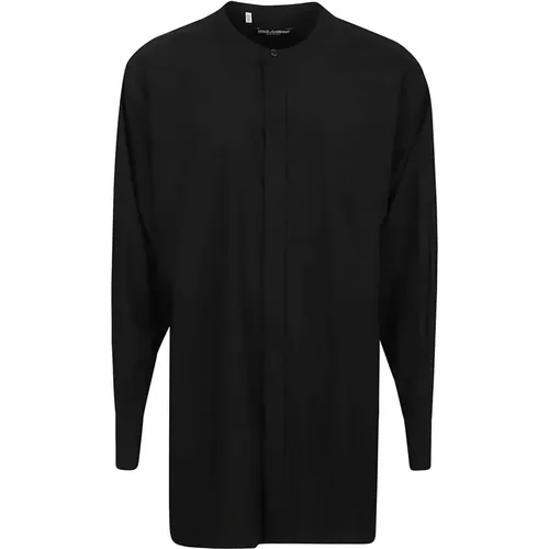 Schwarzes Formelles Herrenhemd - Dolce & Gabbana - Modalova