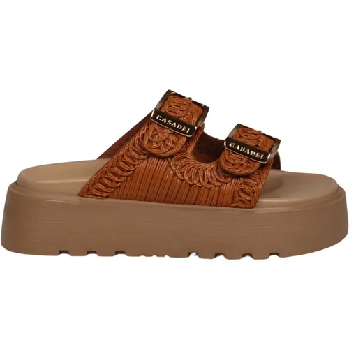 Ale Slides Sandals , female, Sizes: 3 1/2 UK - Casadei - Modalova