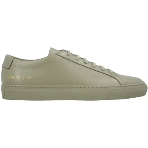 Leather sneakers , male, Sizes: 6 UK - Common Projects - Modalova