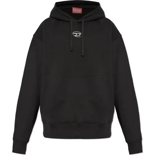 Sweatshirt S-Macs-Hood-Od , Herren, Größe: XL - Diesel - Modalova