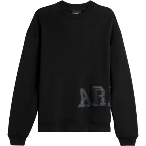 Embroidered Cotton Sweatshirt , male, Sizes: L, S, M - Axel Arigato - Modalova