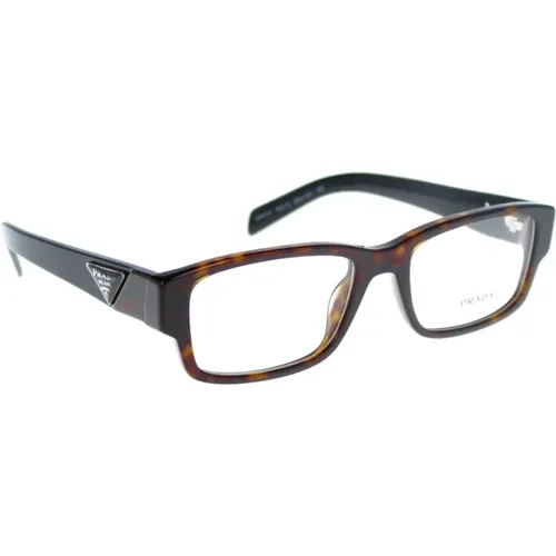 Stilvolle originale Rezeptbrillen für Männer , Herren, Größe: 55 MM - Prada - Modalova