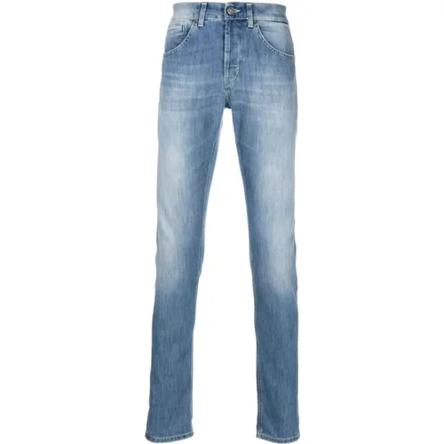 Straight Leg Jeans , male, Sizes: W29 - Dondup - Modalova