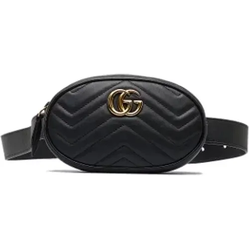 Pre-owned Leather crossbody-bags , female, Sizes: ONE SIZE - Gucci Vintage - Modalova