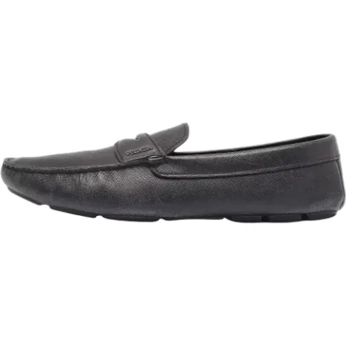 Pre-owned Leder flats , Herren, Größe: 46 EU - Prada Vintage - Modalova