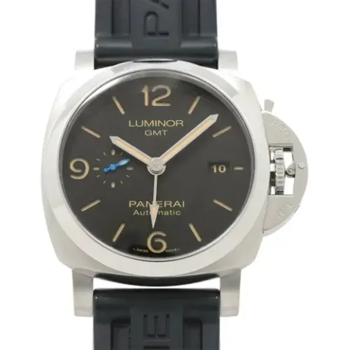 Pre-owned Stainless Steel watches , male, Sizes: ONE SIZE - Panerai Pre-owned - Modalova