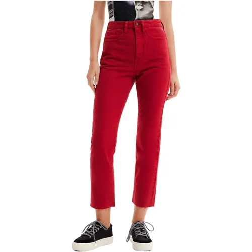 Straight Jeans , female, Sizes: S, 2XS - Desigual - Modalova