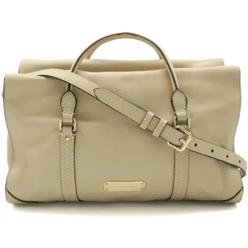 Pre-owned Leather handbags , female, Sizes: ONE SIZE - Burberry Vintage - Modalova