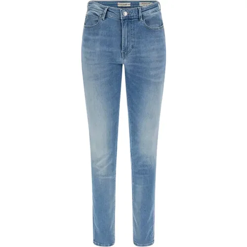 Skinny 5-Pocket Jeans , Damen, Größe: W27 - Guess - Modalova