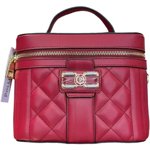 Handbag with Detachable Chain Strap , female, Sizes: ONE SIZE - Pollini - Modalova