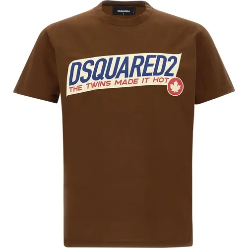 T-shirts and Polos , male, Sizes: XL - Dsquared2 - Modalova
