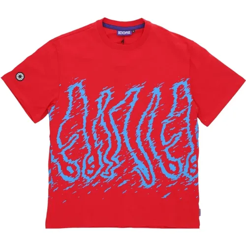 Mens Tee with Logo , male, Sizes: L, M, XS, XL - Octopus - Modalova