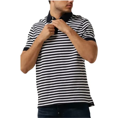 Striped Polo Shirt Summer Style , male, Sizes: M - Tommy Hilfiger - Modalova