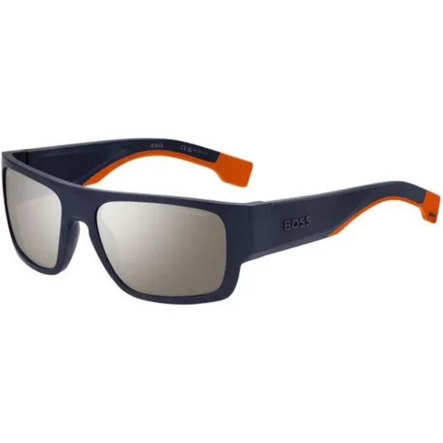 Polarized Sunglasses Orange Mirrored , unisex, Sizes: 58 MM - Boss - Modalova