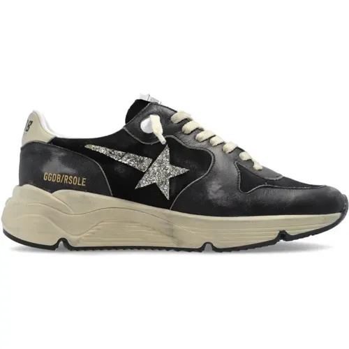 Running Sole Suede Sneakers , female, Sizes: 7 UK - Golden Goose - Modalova