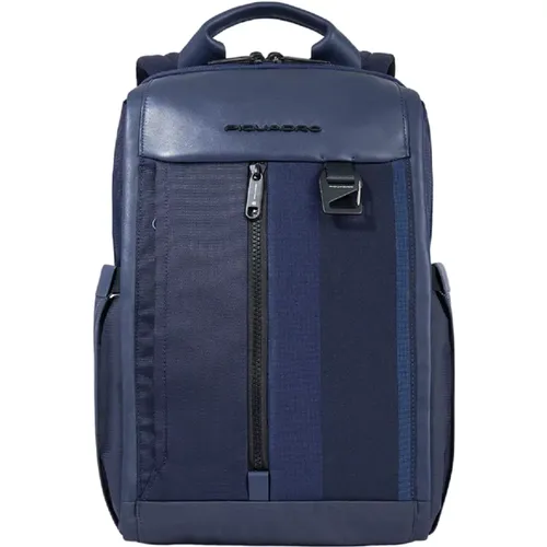 Blaue Bucket Bag & Rucksack , Herren, Größe: ONE Size - Piquadro - Modalova