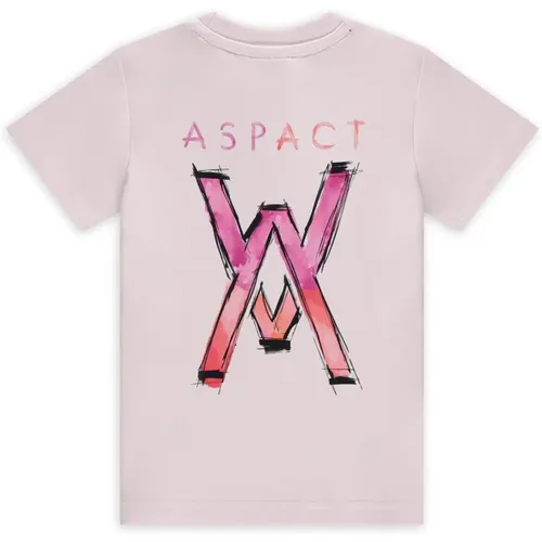 Kinder Abstraktes Tee Pink Aspact - Aspact - Modalova