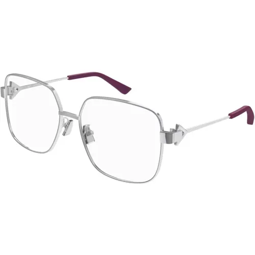 Bv1200O-003 Silber Transparente Brille - Bottega Veneta - Modalova