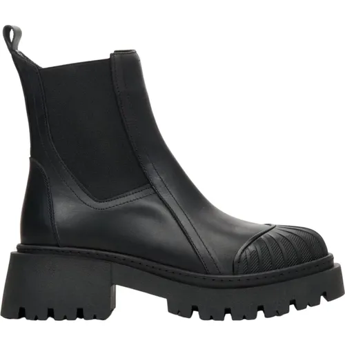 Women`s Insulated Ankle Boots made of Genuine Leather for Winter Er00112338 , female, Sizes: 3 UK - Estro - Modalova