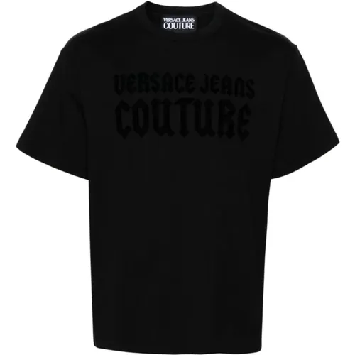 T-shirts and Polos , male, Sizes: S, 2XL, XL, L, M - Versace Jeans Couture - Modalova