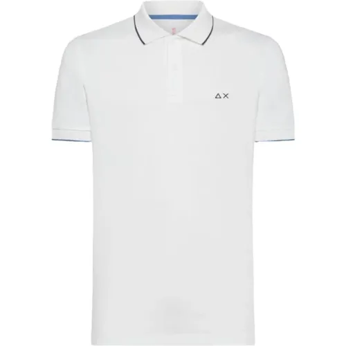 Mens Cotton Polo Shirt , male, Sizes: XL, S, L, 2XL, M - Sun68 - Modalova