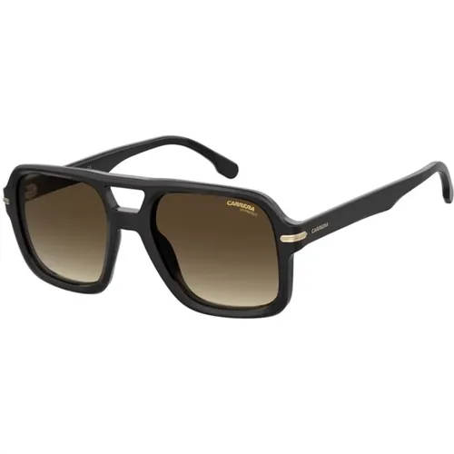 Brown Shaded Sunglasses , male, Sizes: 55 MM - Carrera - Modalova