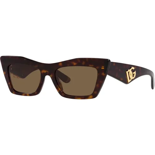 Womens Sunglasses Dg4435 502/73 , unisex, Sizes: 53 MM - Dolce & Gabbana - Modalova