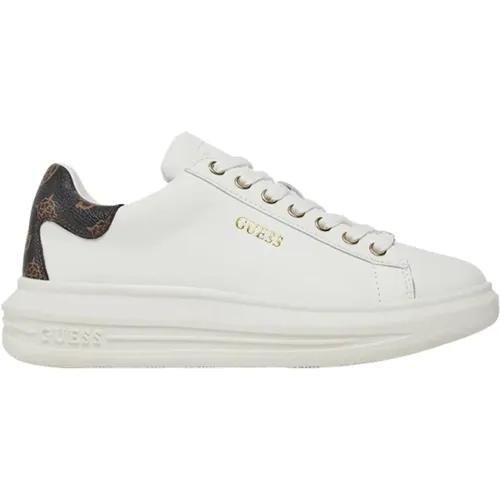 Weiße Damensneakers Stilvoll Bequem , Damen, Größe: 41 EU - Guess - Modalova