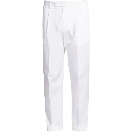 Cotton Twill Pants , male, Sizes: W33, W32, W38, W36, W30, W34 - Low Brand - Modalova