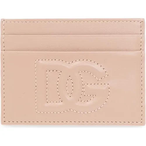 Kartenhalter mit Logo - Dolce & Gabbana - Modalova