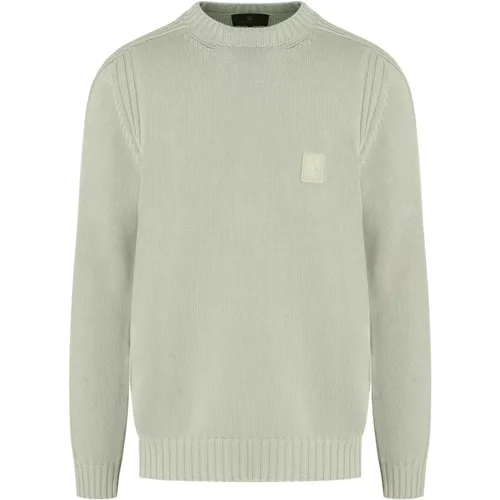 Mineral Watch Crewneck Jumper in Aloe , male, Sizes: M, XL - Belstaff - Modalova