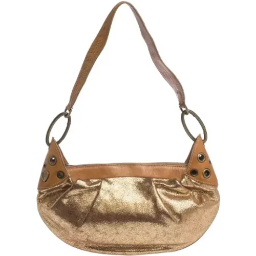 Pre-owned Leather shoulder-bags , female, Sizes: ONE SIZE - Moschino Pre-Owned - Modalova