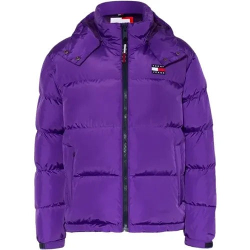 Alaska Pufferjacke mit Kapuze , Damen, Größe: S - Tommy Hilfiger - Modalova