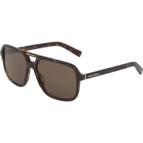 Stylish Sunglasses for Men - Angel DG 4354 , male, Sizes: 58 MM - Dolce & Gabbana - Modalova