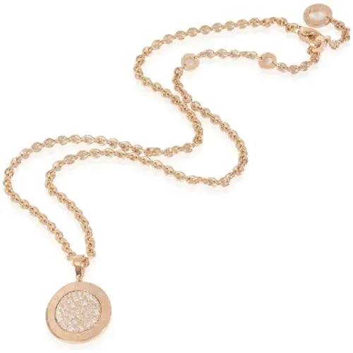 Pre-owned Rose Gold necklaces , female, Sizes: ONE SIZE - Bvlgari Vintage - Modalova