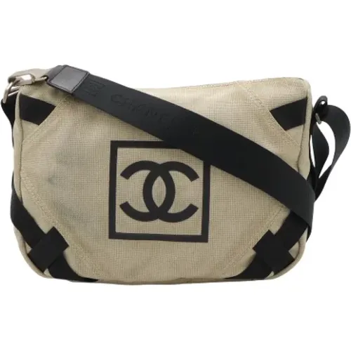 Pre-owned Canvas chanel-bags , female, Sizes: ONE SIZE - Chanel Vintage - Modalova