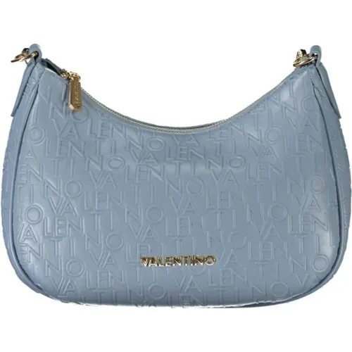 Blaue Polyethylen-Handtasche | Stilvolles Modell - Valentino by Mario Valentino - Modalova