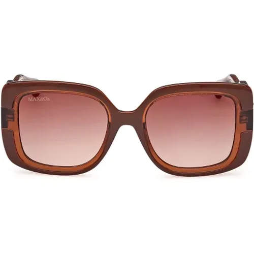 Stylische Sonnenbrille für Frauen , Damen, Größe: ONE Size - Max & Co - Modalova